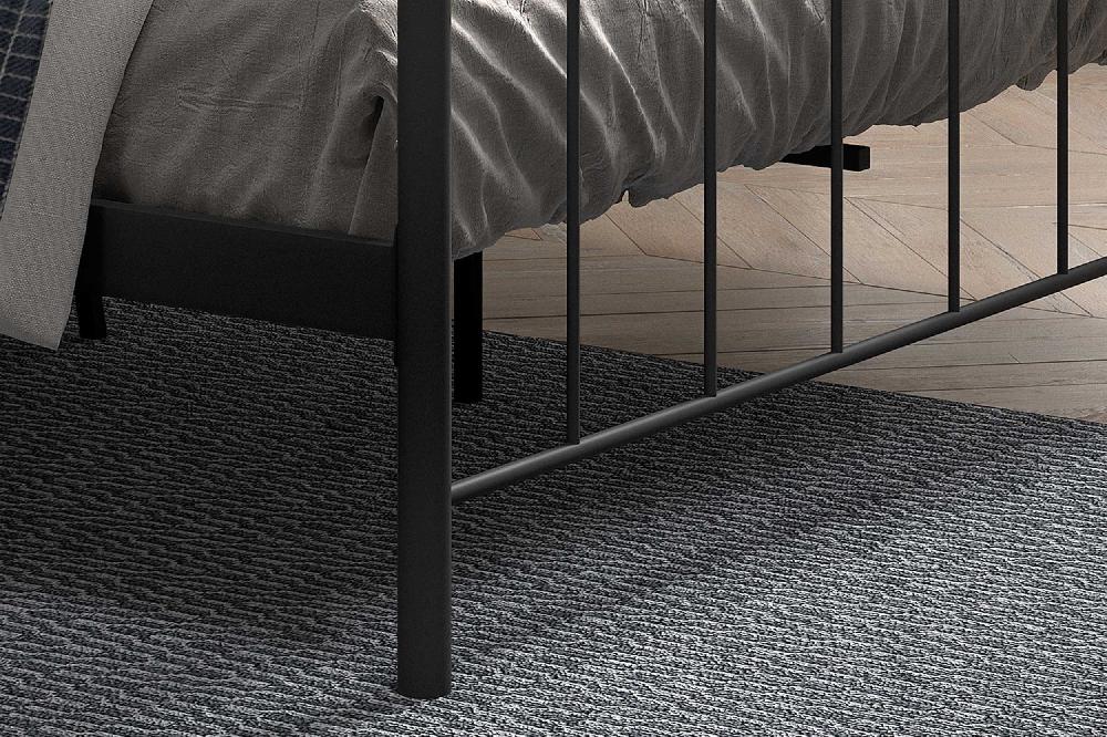 Emob Bed Liza 160x200 Met Lattenbodem - Zwart