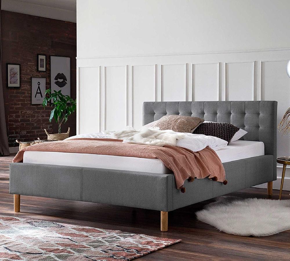 Emob Bed Marilou 120x200 - Grijs