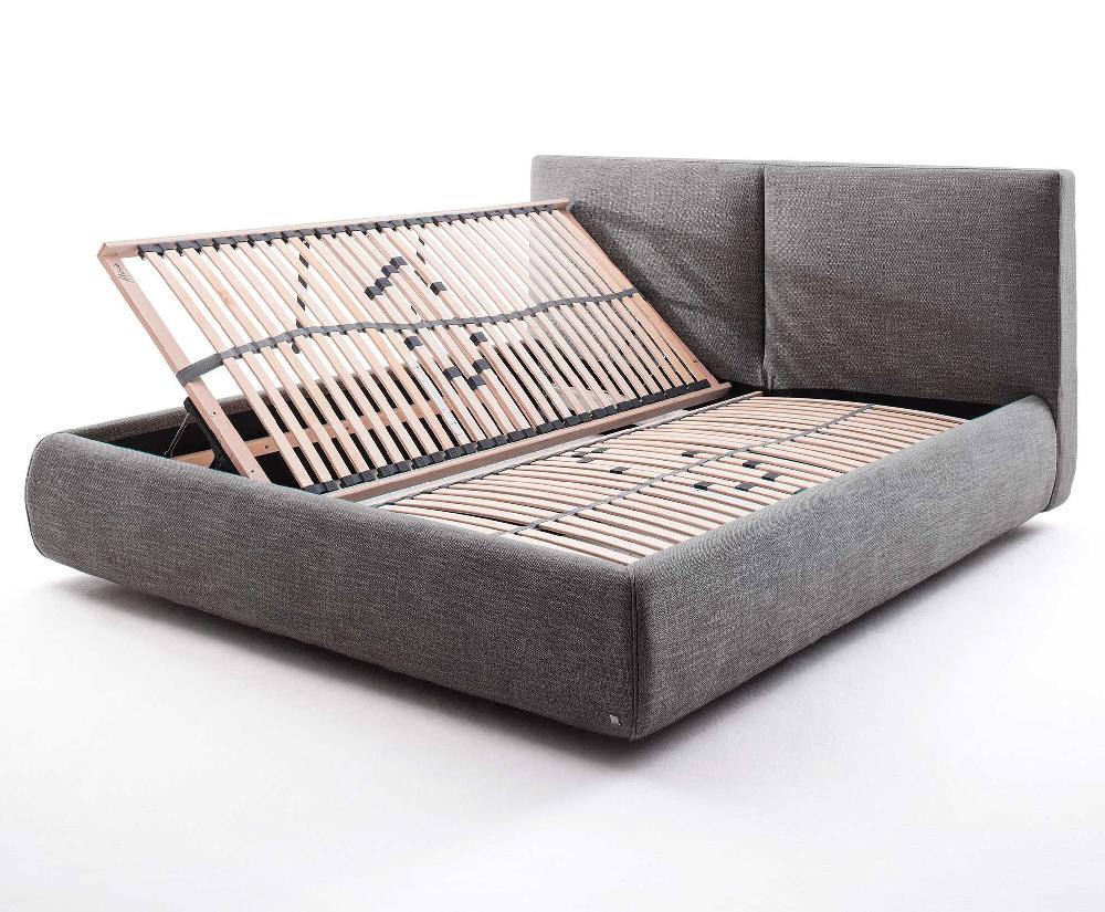 Emob Bed Met Opbergruimte Celine 180x200 - Antraciet