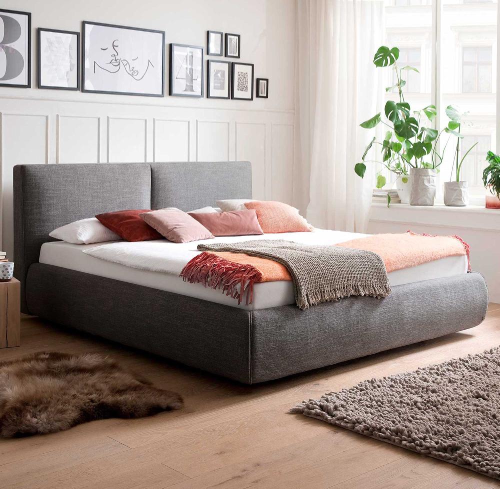emob Bed met opbergruimte Celine 180x200 - antraciet