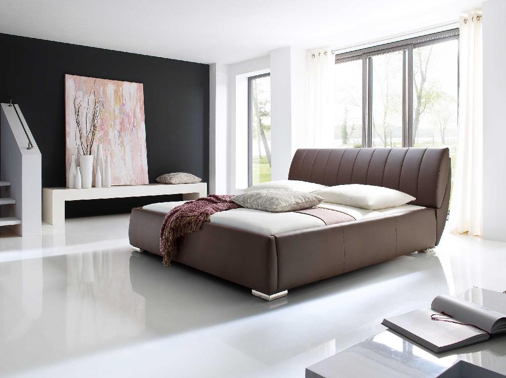 Emob Bed Met Opbergruimte Davos 180x200 - Bruin