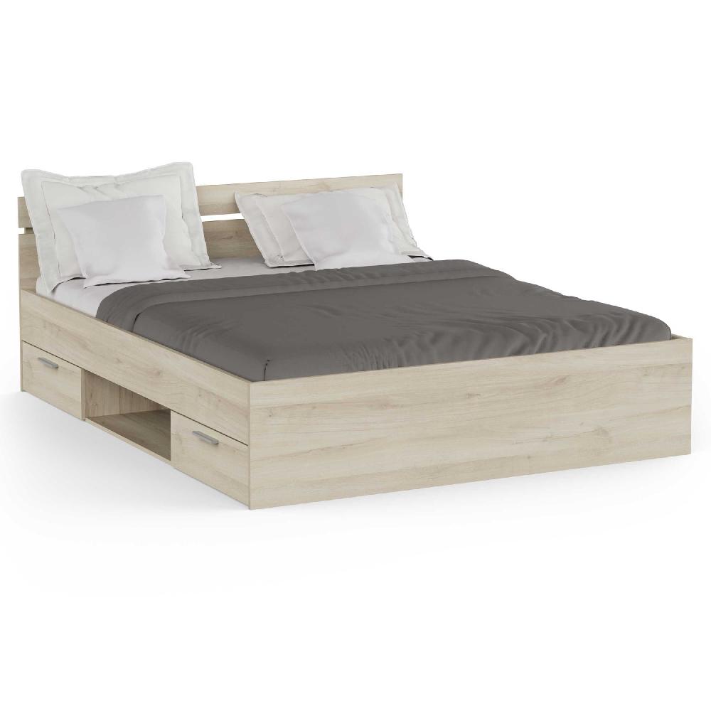 emob Bed Micheline 160 x 200 cm - Kronberg eik