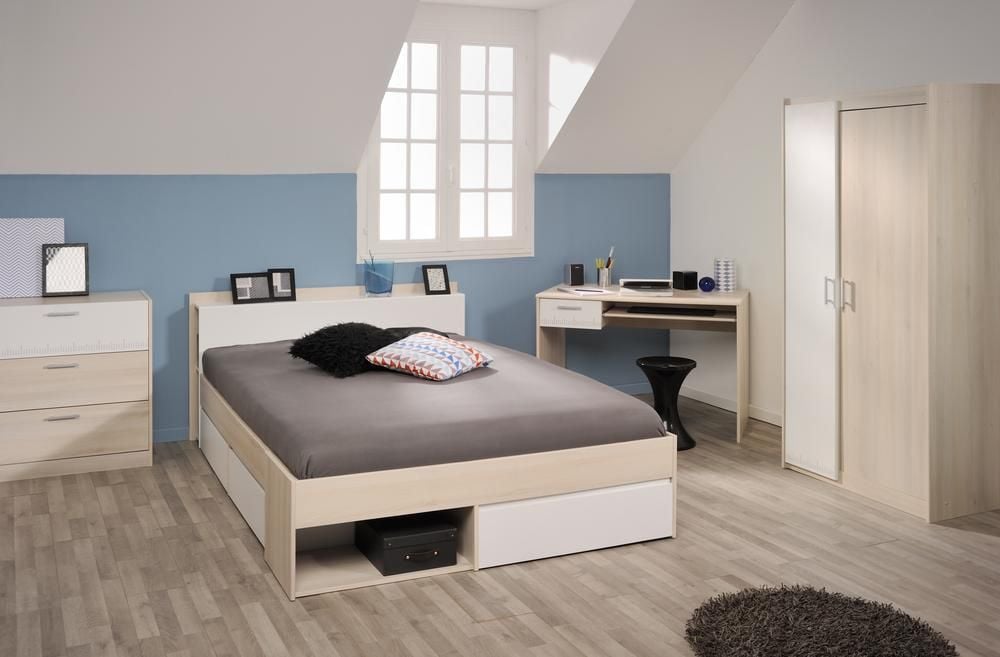Emob Bed Most 160x200cm Met Lades - Acacia
