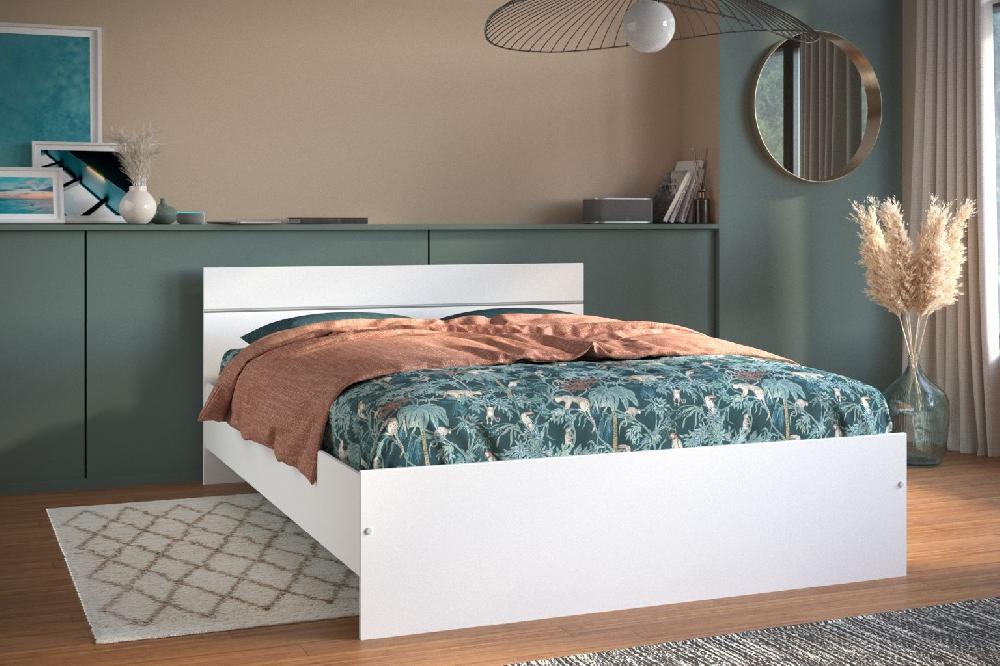 Emob Bed Sole Mio 140x190 - Wit