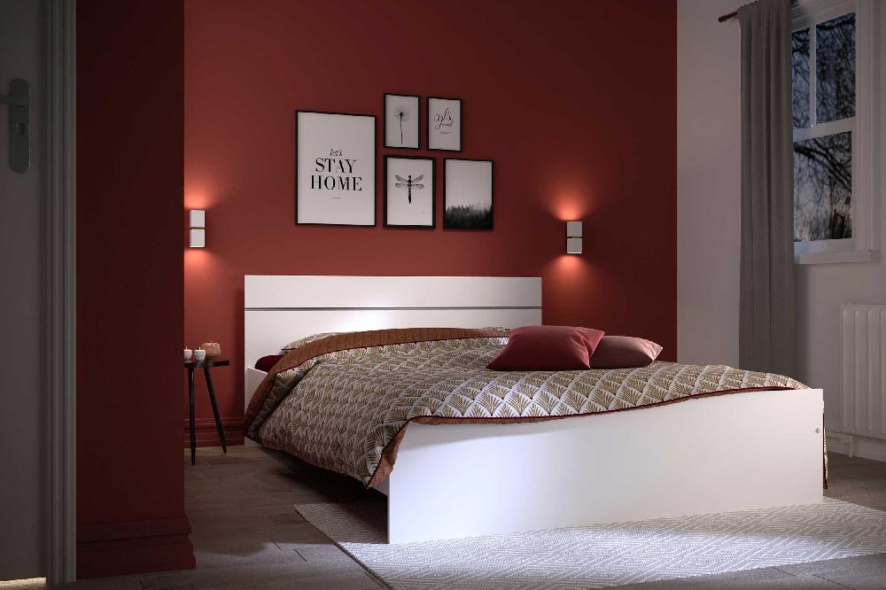 Emob Bed Sole Mio 140x190 - Wit