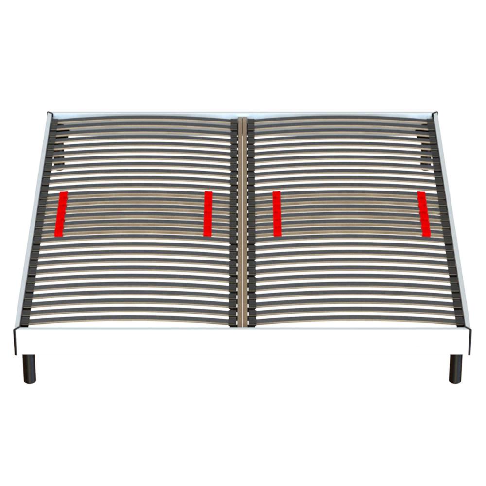 Emob Bedframe Senne 28 Latten 140x200 - Wit