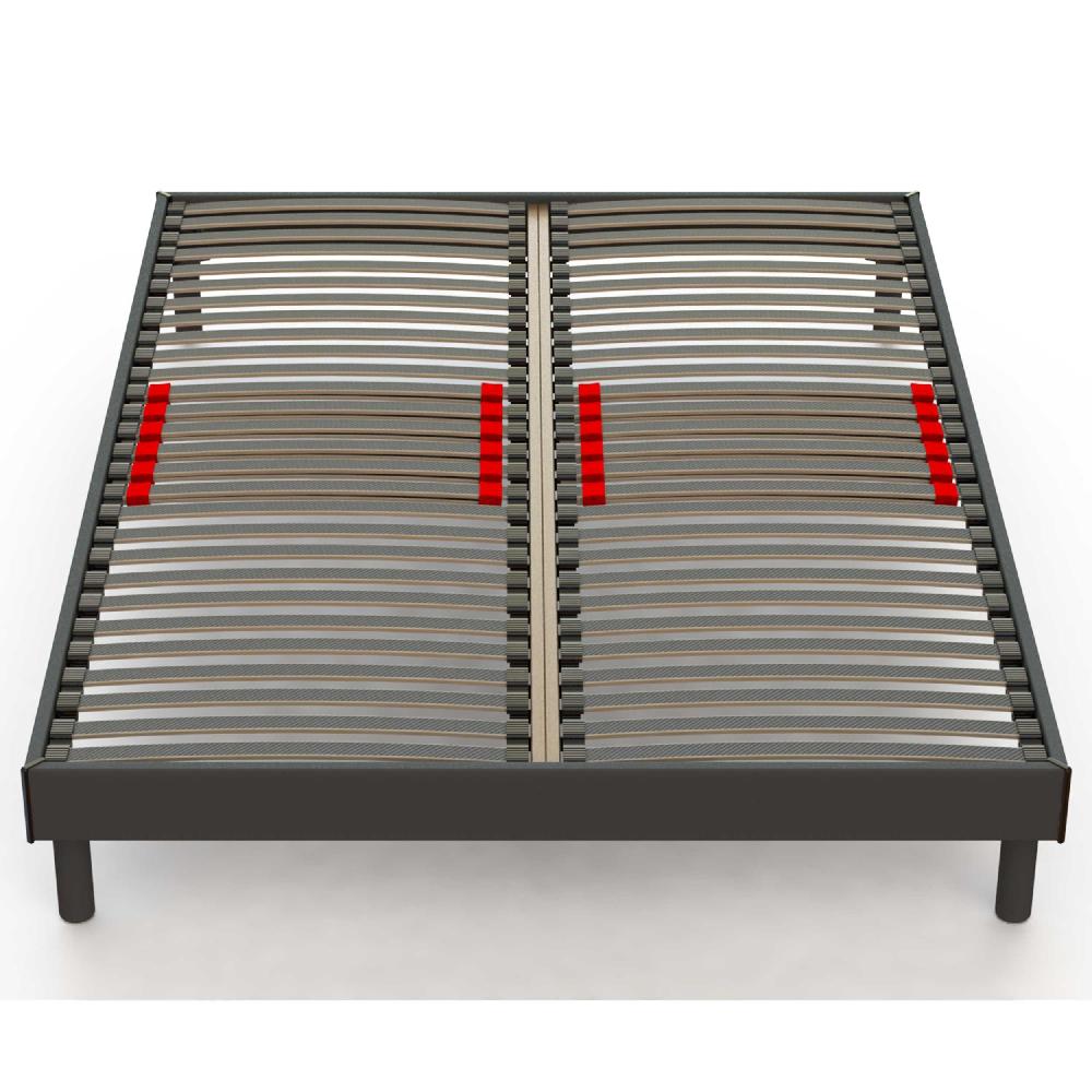 Emob Bedframe Senne 28 Latten 160x200 - Antraciet