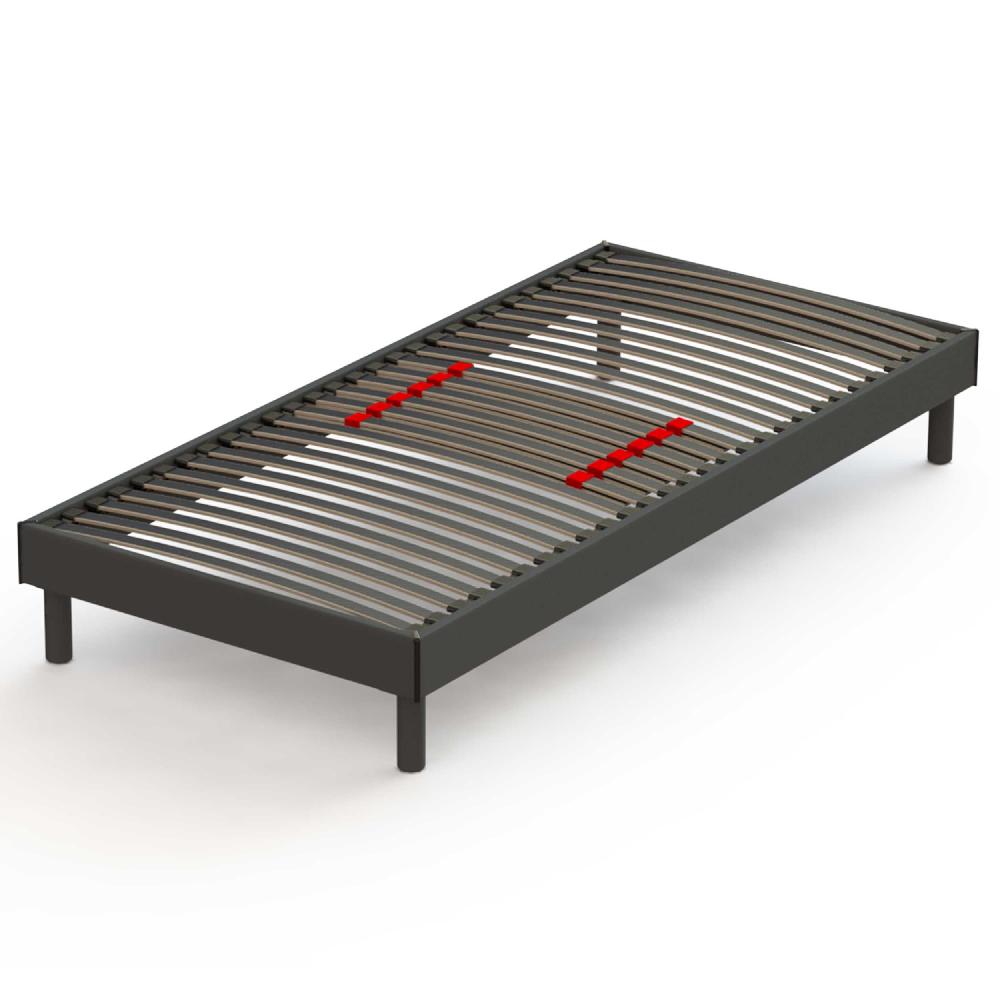 Emob Bedframe Senne 28 Latten 90x200 - Antraciet