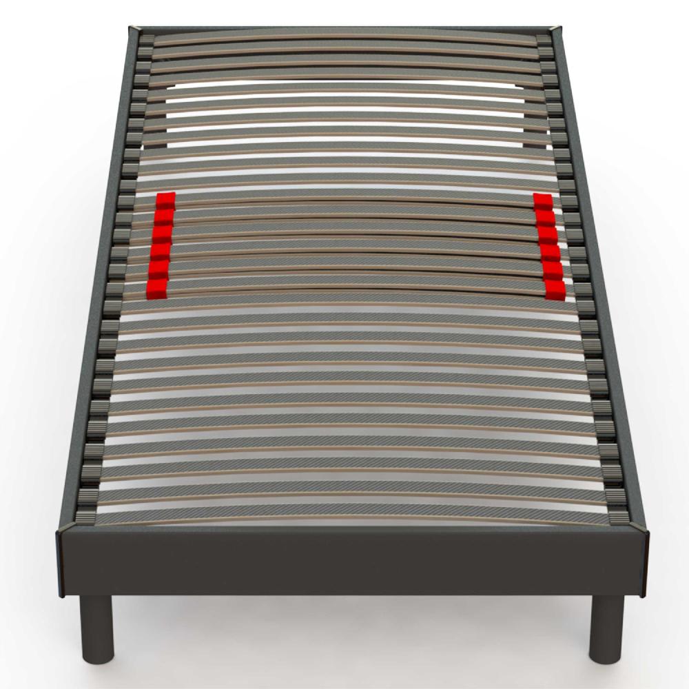 Emob Bedframe Senne 28 Latten 90x200 - Antraciet