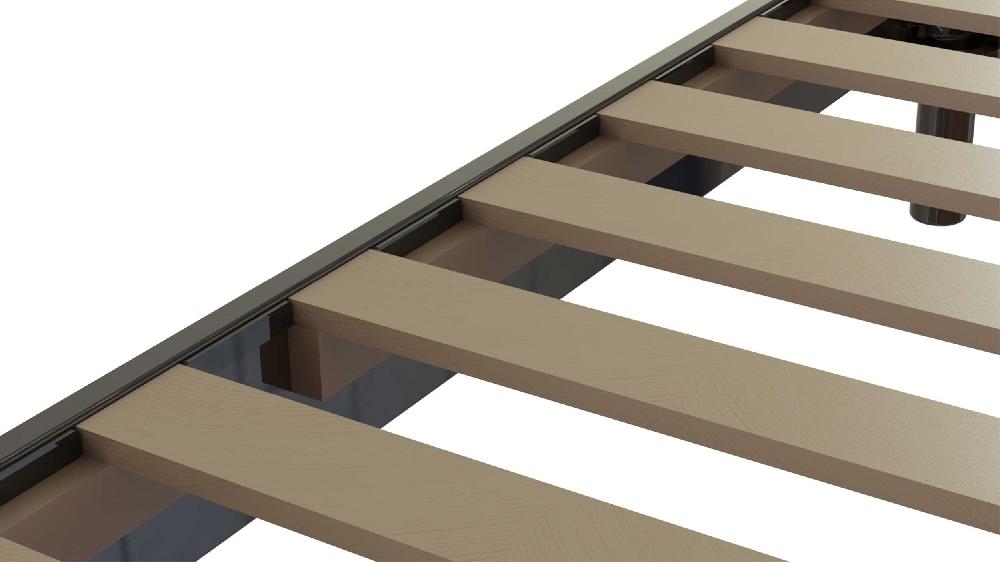 Emob Bedframe Tibor 12 Latten 140x200 - Wit