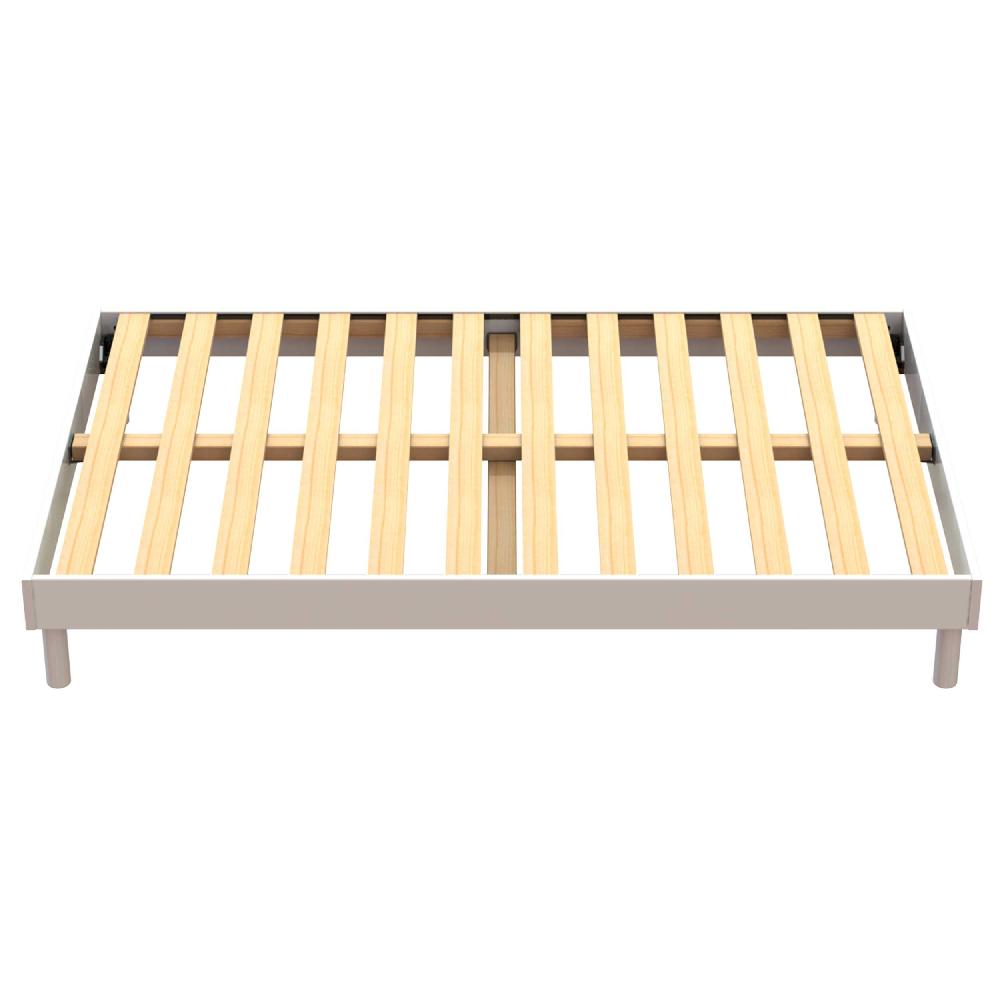 Emob Bedframe Tibor 12 Latten 140x200 - Wit