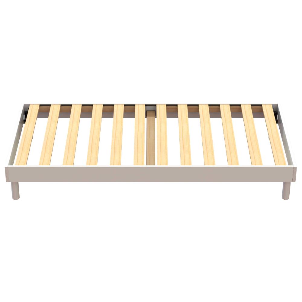emob Bedframe Tibor 12 latten 90x200 - wit
