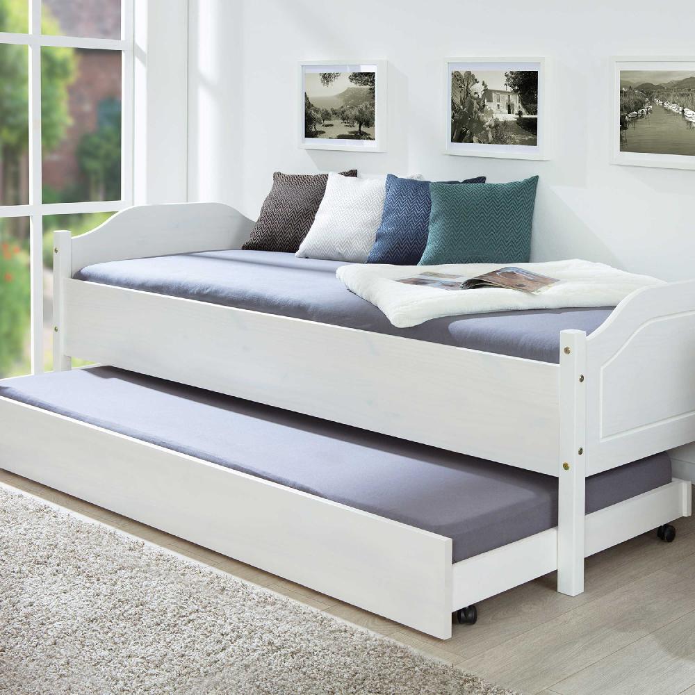 emob Bedlade 200cm voor bedden Interlink - wit