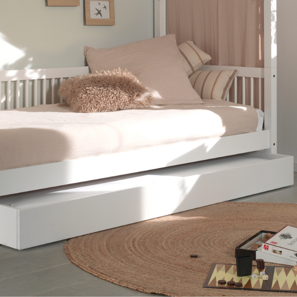 Emob Bedlade Forrest - Massief Beukenhout - Wit