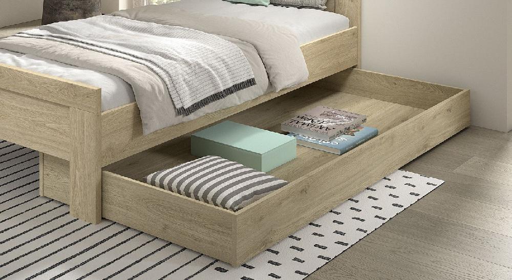 Emob Bedlade Sammie 90x190cm - Eikdecor