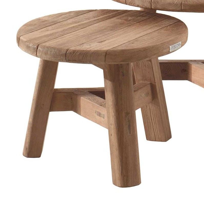 Emob Bijzettafeltje Ferdau Ø50 Voor Buiten - Teak