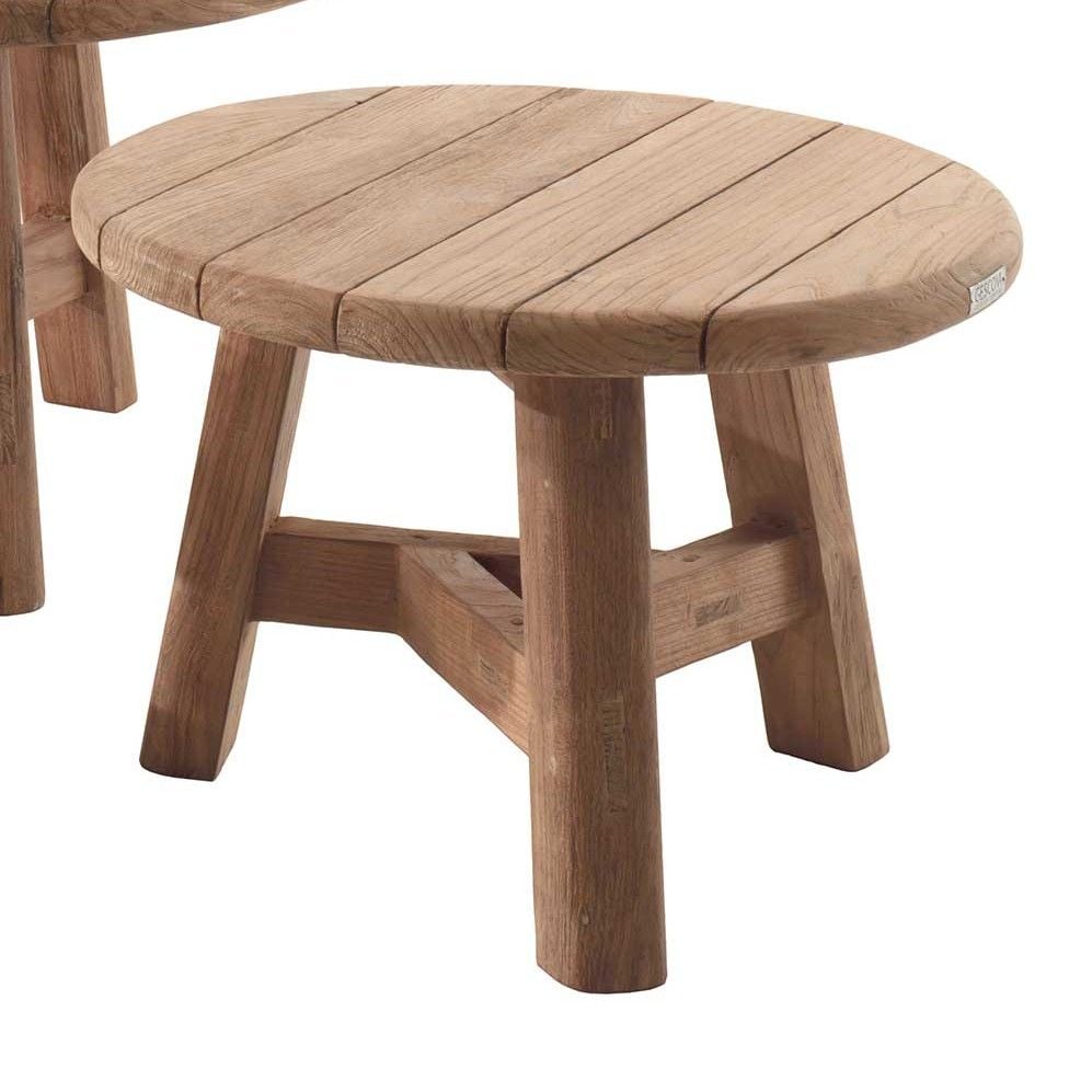 Emob Bijzettafeltje Ferdau Ø60 Voor Buiten - Teak