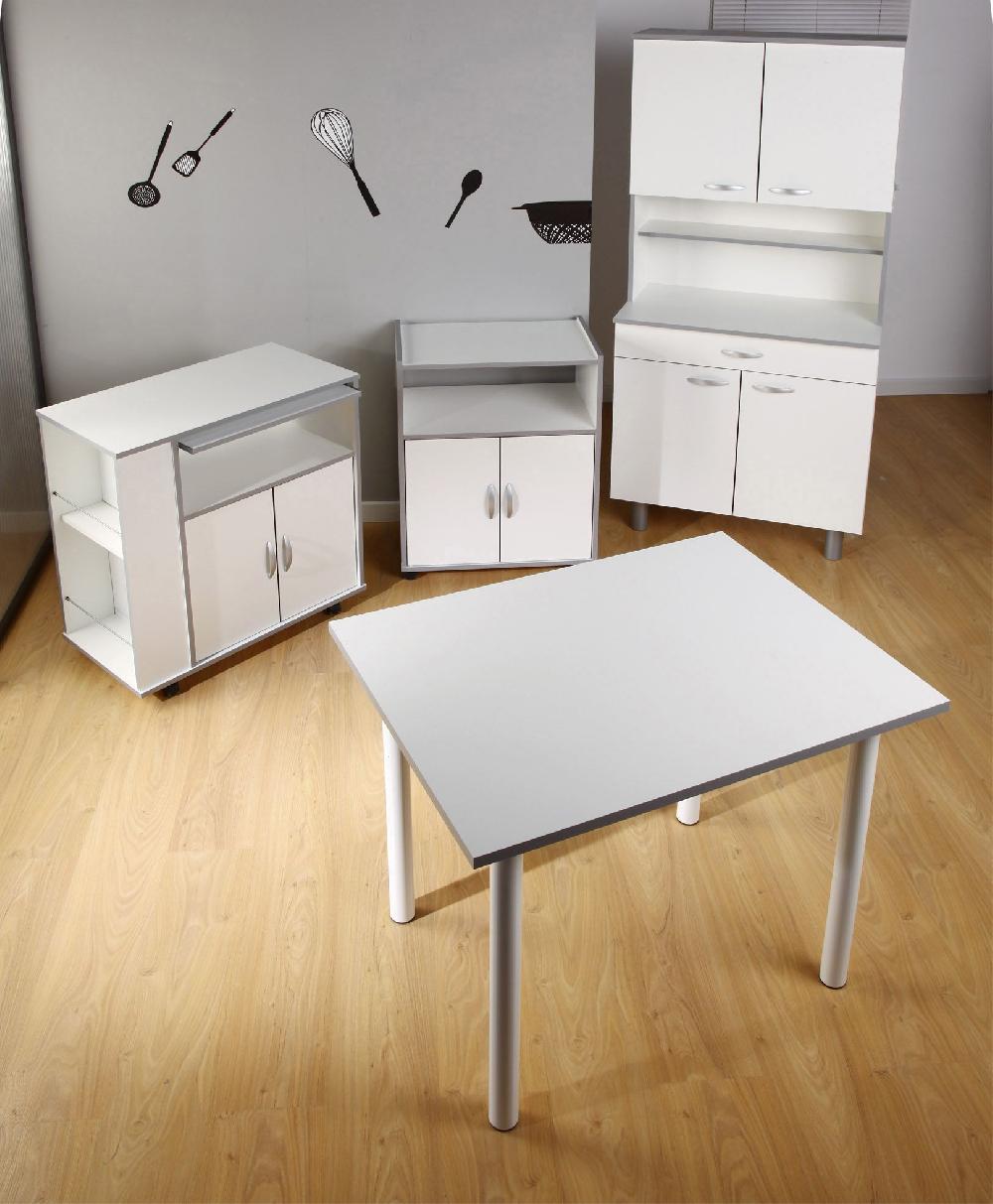 Emob Buffetkast Easy 4 Deuren & 1 Lade - Wit