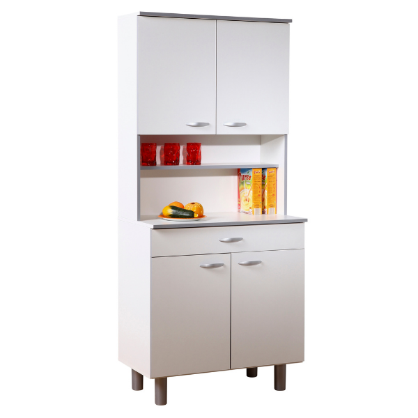 Emob Buffetkast Easy 4 Deuren & 1 Lade - Wit