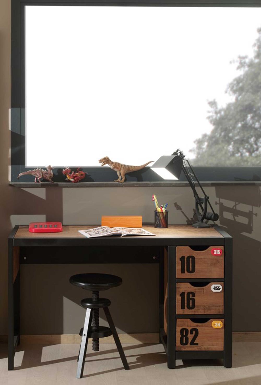 Emob Bureau Alex 130 Cm - Industrieel