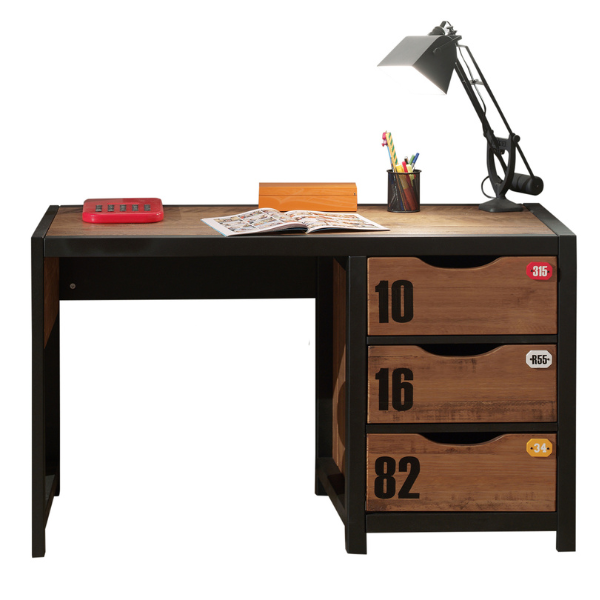 emob Bureau Alex 130 cm - industrieel
