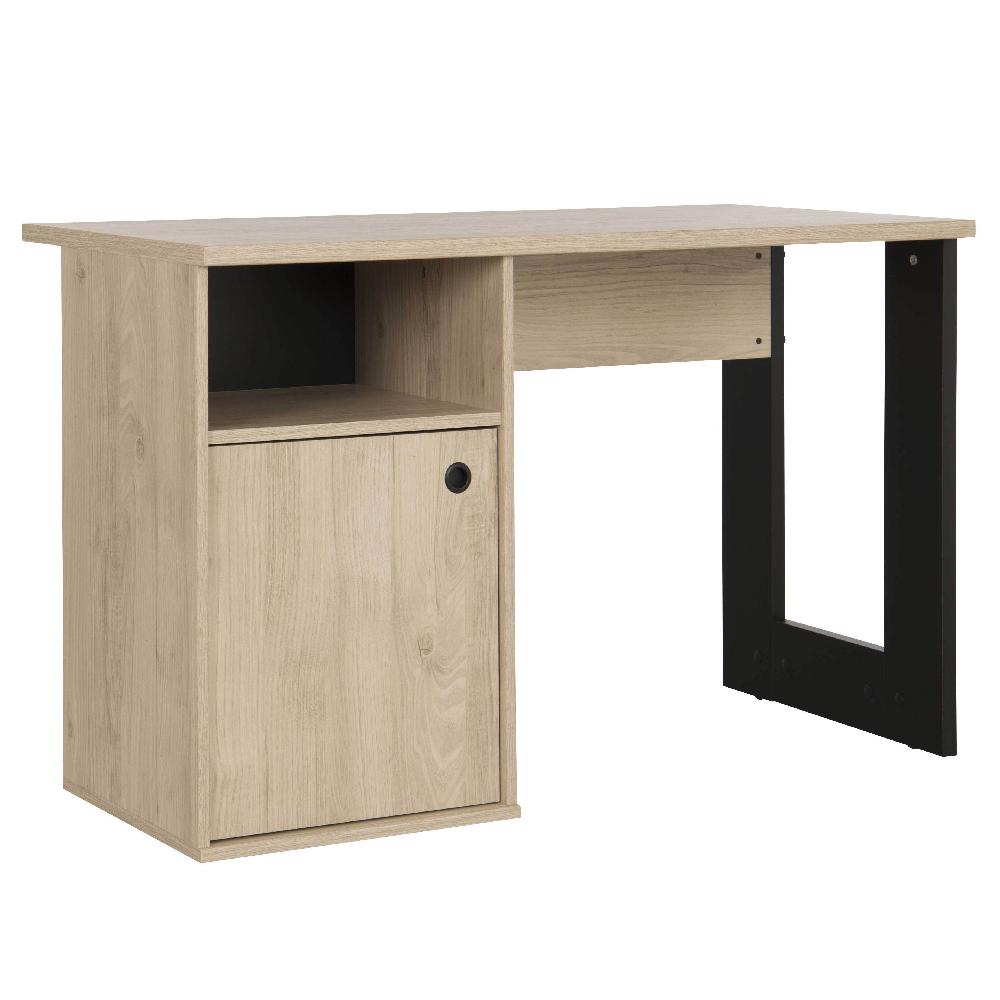 Emob Bureau Dean 120cm Industrieel - Kastanje