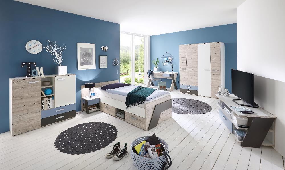 Emob Bureau Nano 135 Cm Met X-poten