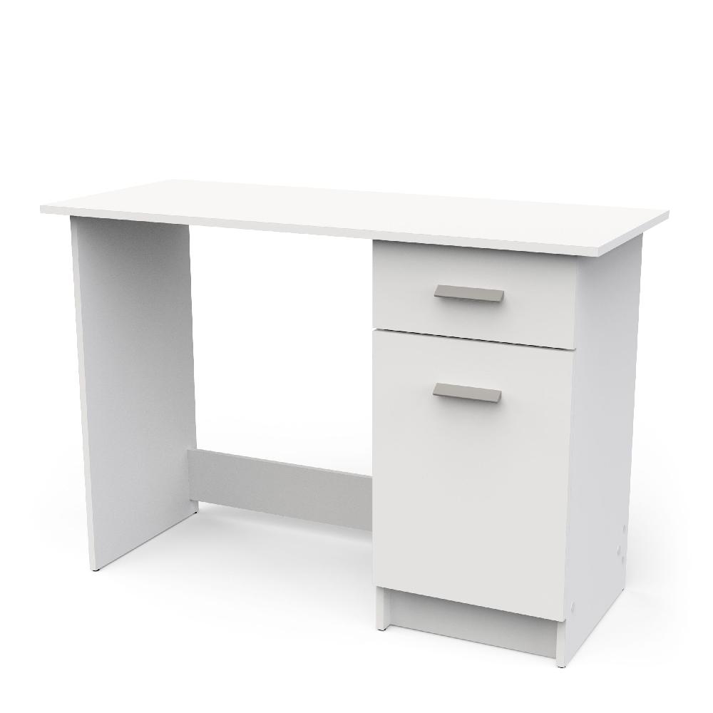 Emob Bureau Osiris - 448x108 40x75 Cm - Wit/spaanplaat