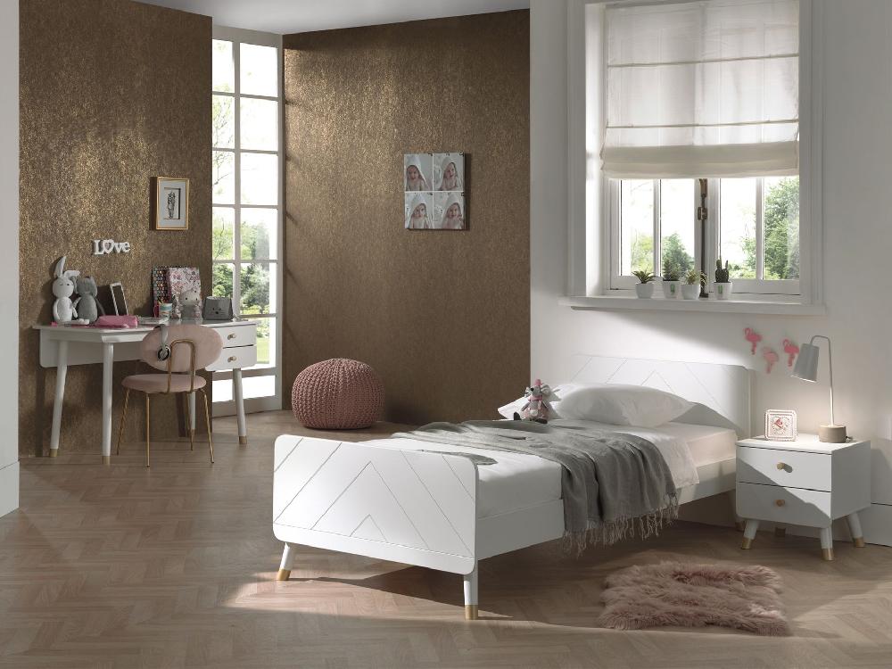 Emob Bureau Voor Kinderen Billy 2 Lades - Wit