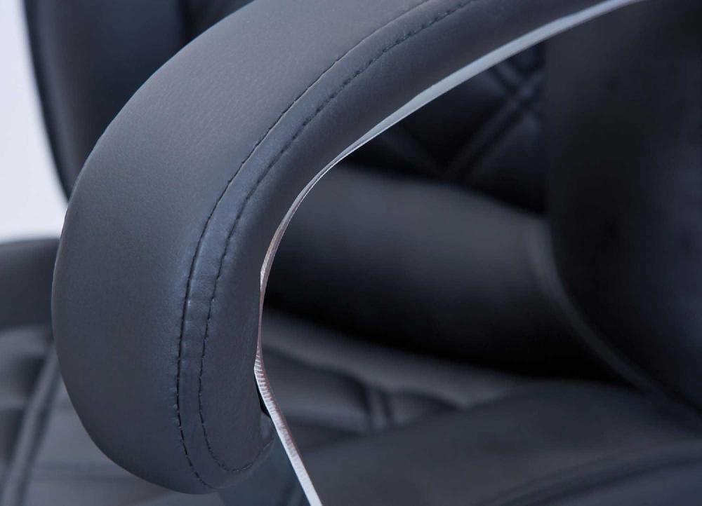 Emob Bureaustoel Alessia Kunstleer - Zwart