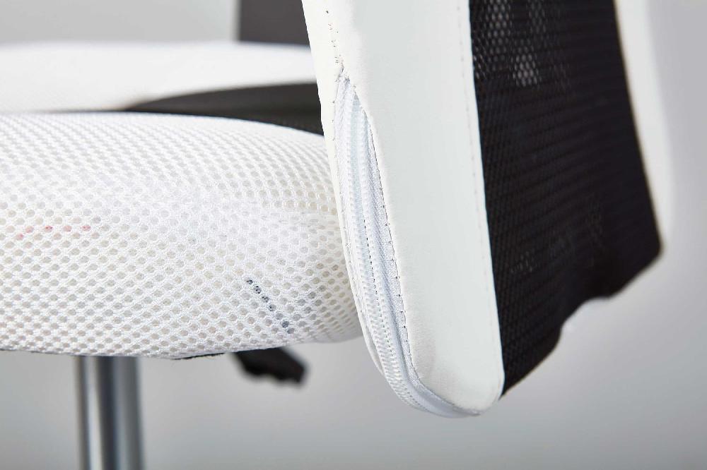 Emob Bureaustoel Donny Ergonomische Rugleuning - Wit