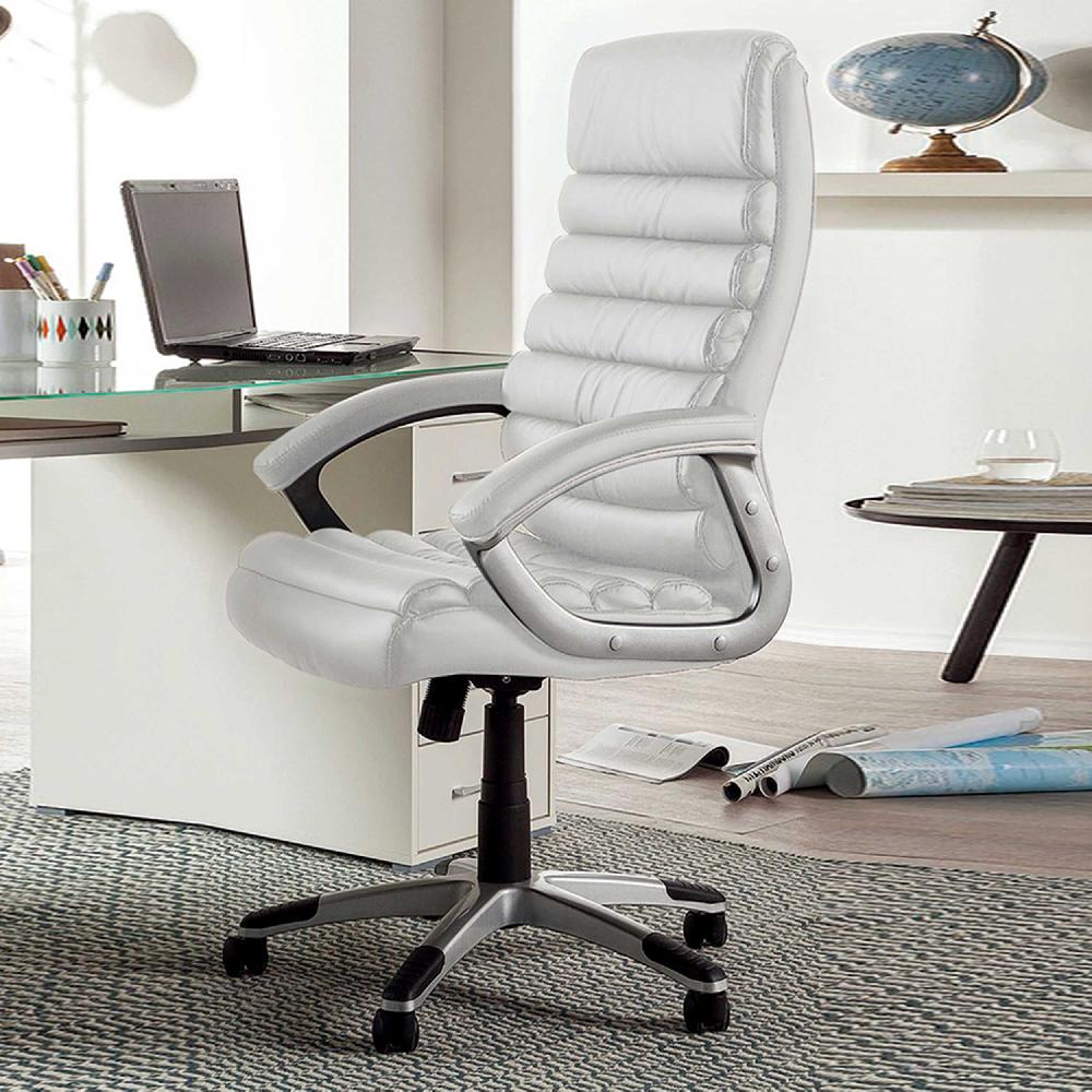 emob Bureaustoel Kennedy - wit