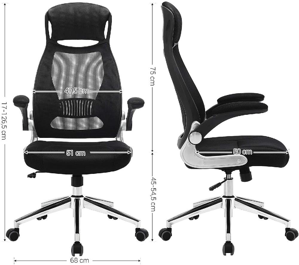 Emob Bureaustoel Xavi - Zwart