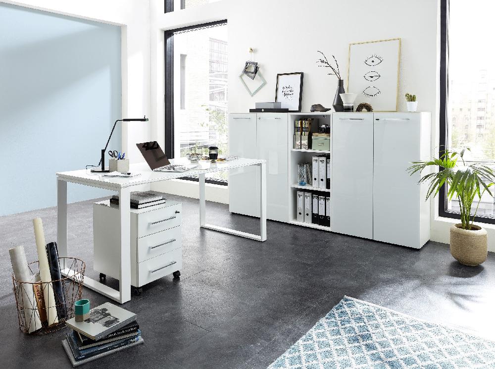 Emob Bureautafel Mouna 160cm - Wit