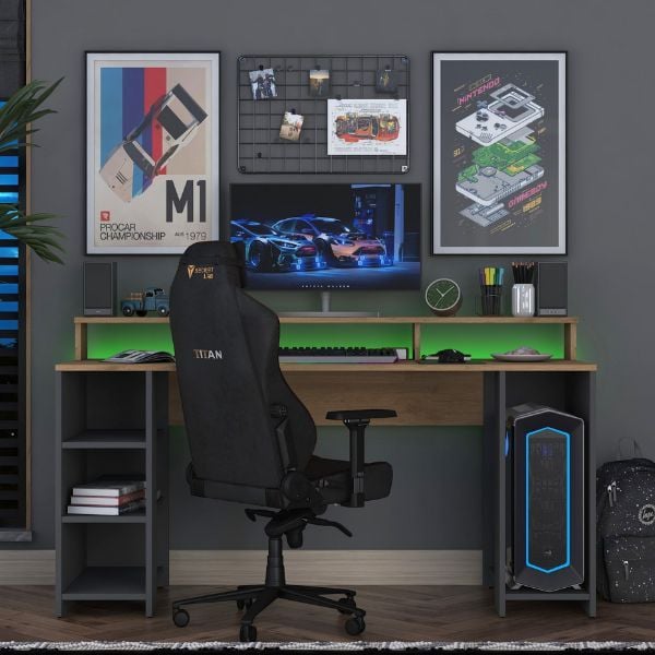 emob Bureautafel Woody Fashion