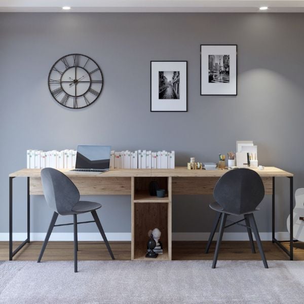 emob Bureautafel Woody Fashion