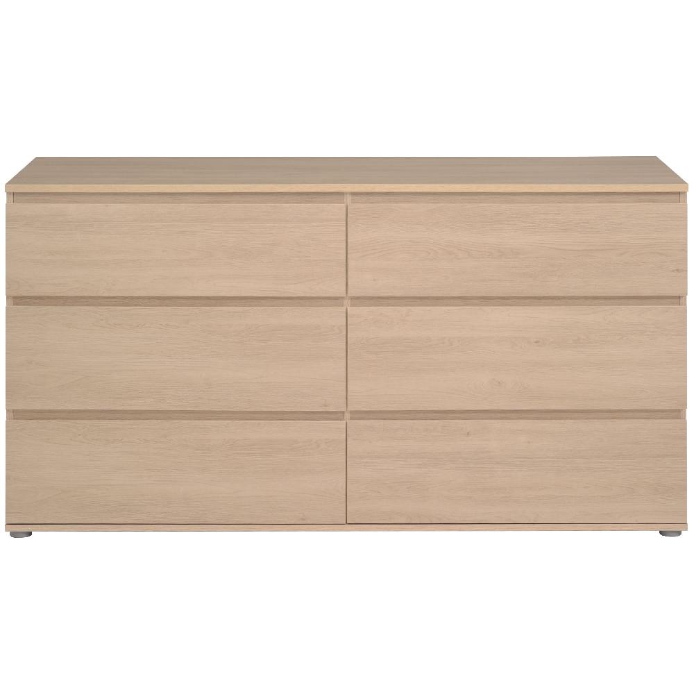 Emob Commode Nux 6 Laden - Eik