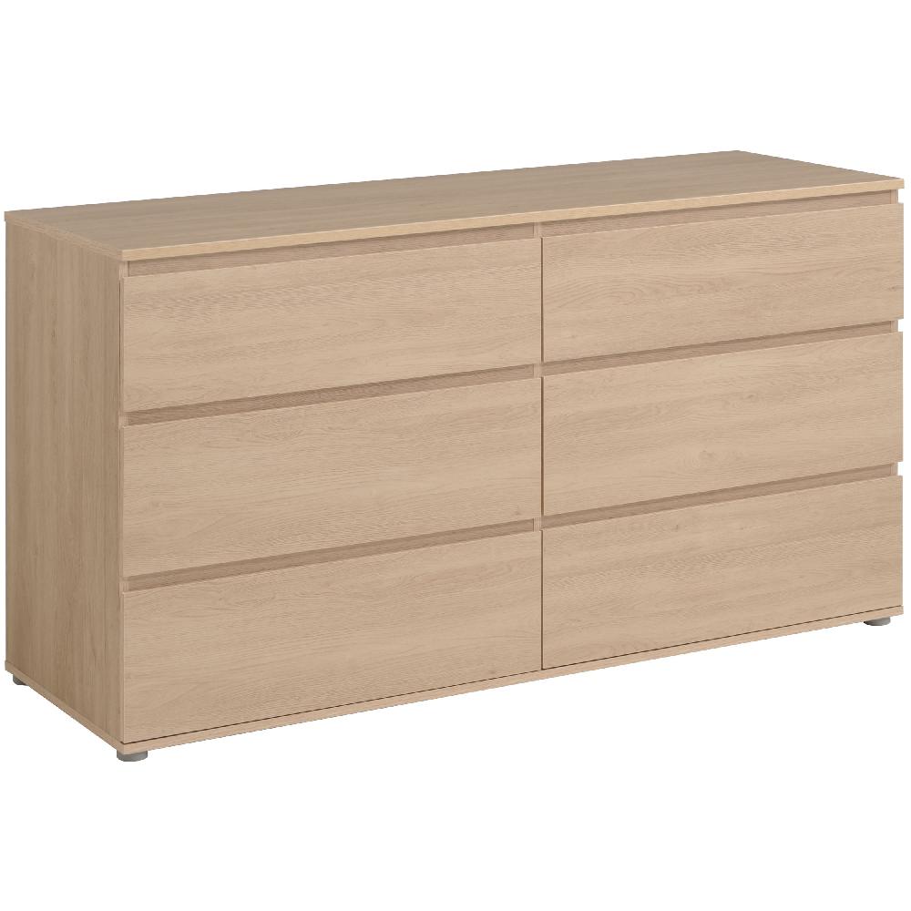 Emob Commode Nux 6 Laden - Eik