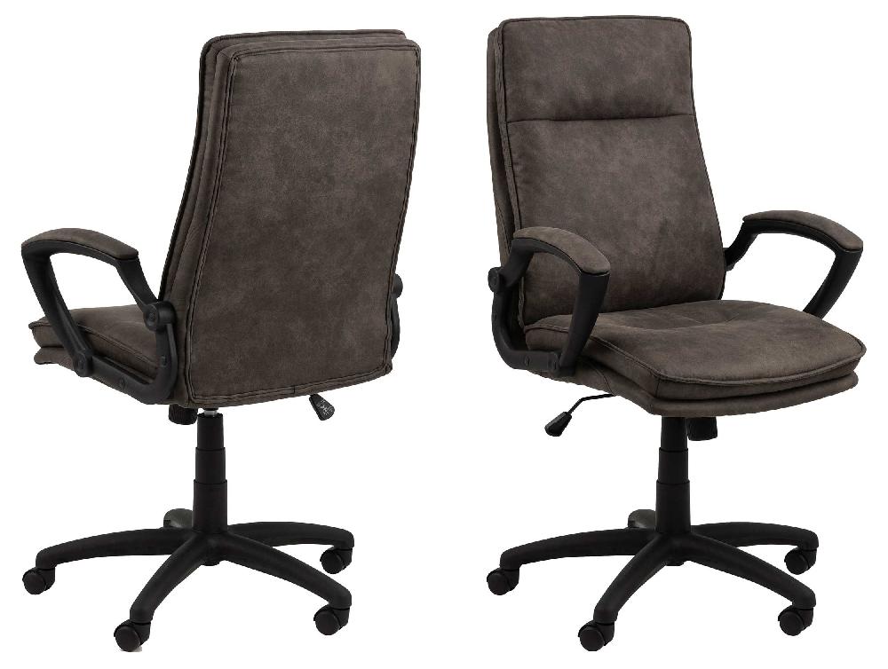 emob Directiestoel Justin - antraciet