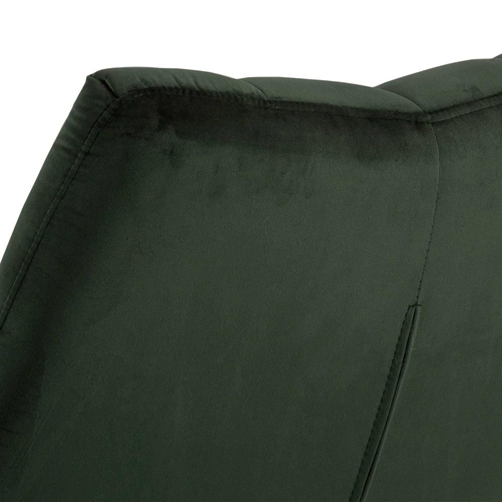 Emob Draaifauteuil Madrid - Donkergroen/zwart