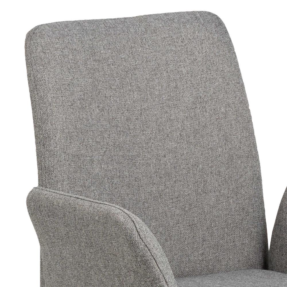 Emob Draaistoel Robert - Lichtgrijs/zwart