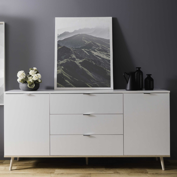 emob Dressoir Göteborg 2 deuren & 3 laden