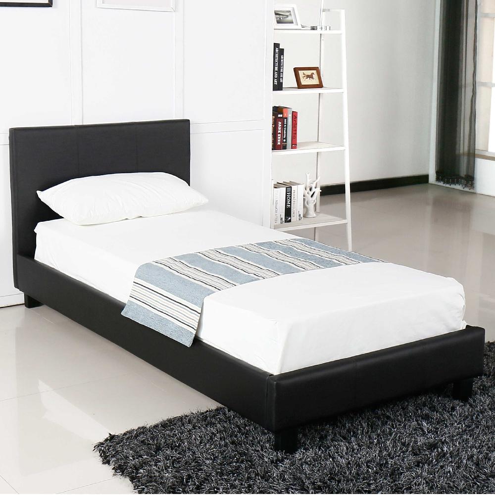 emob Eenpersoonsbed Maxime - zwart