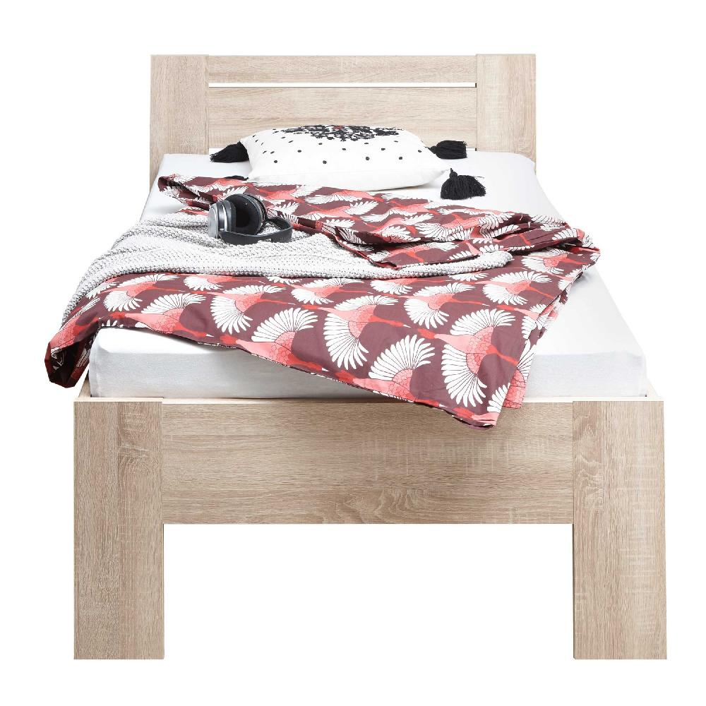 Emob Eenpersoonsbed Sartre 90x200 - Eik