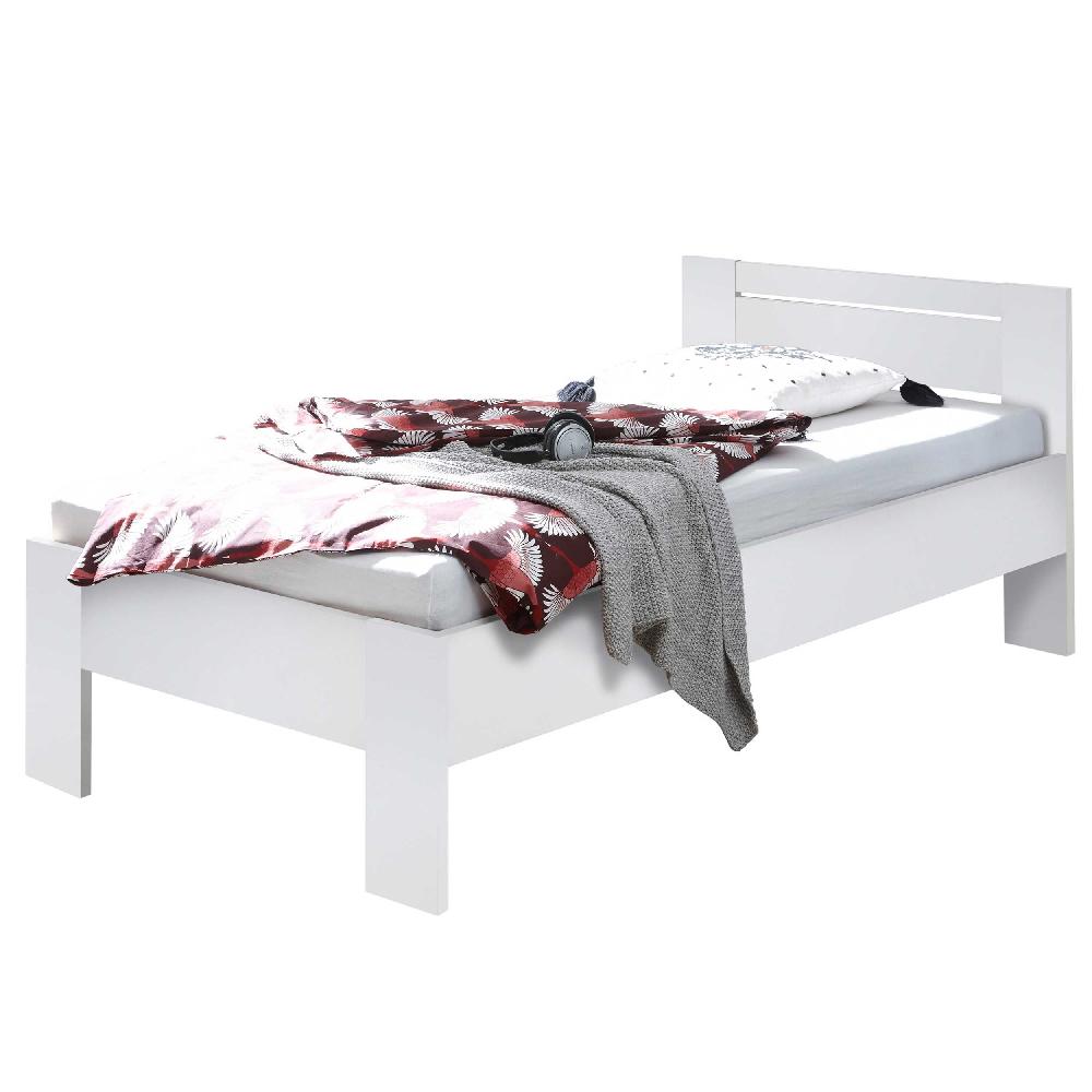 Emob Eenpersoonsbed Sartre 90x200 - Wit