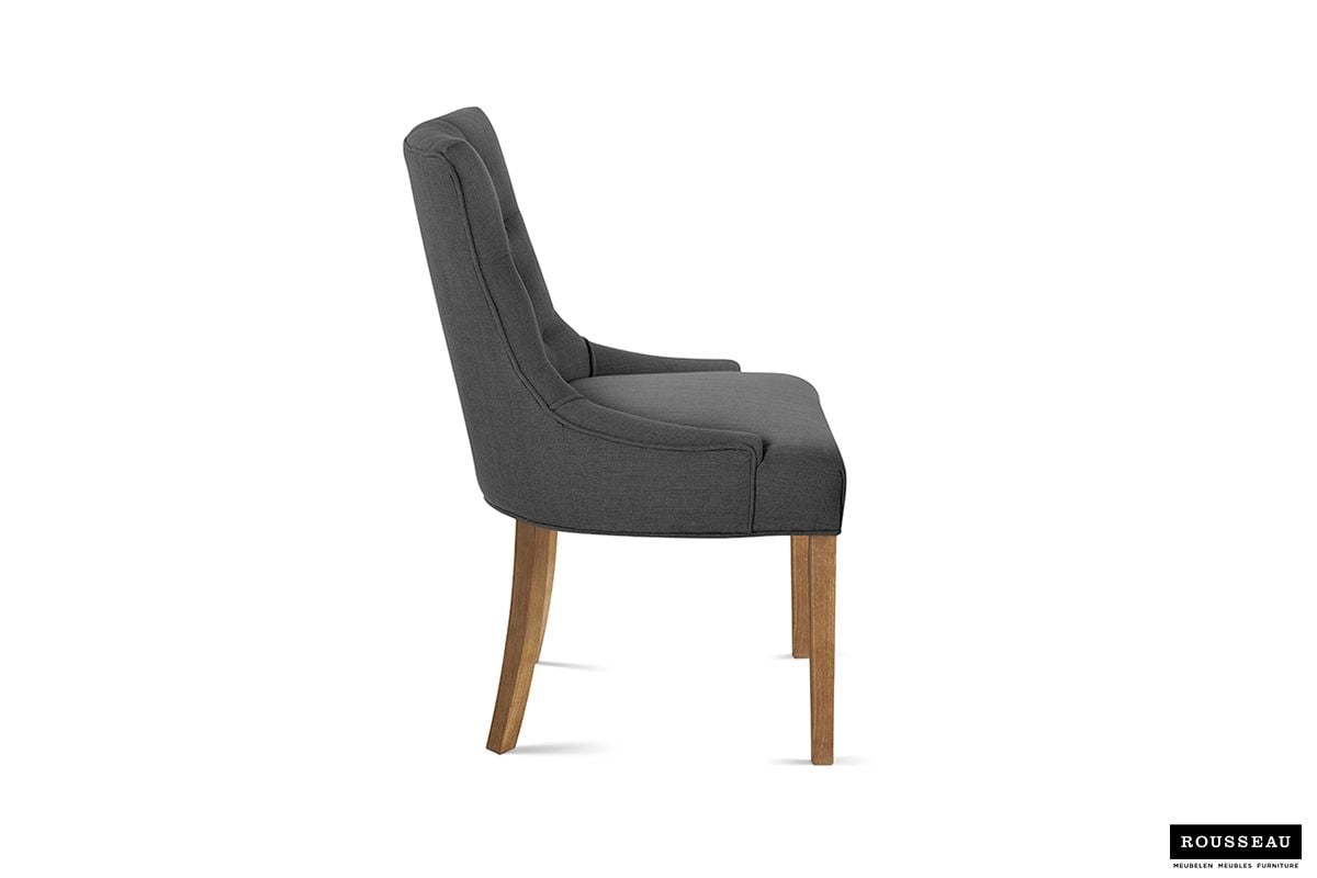 Emob Eetkamerstoel Anny - Antraciet