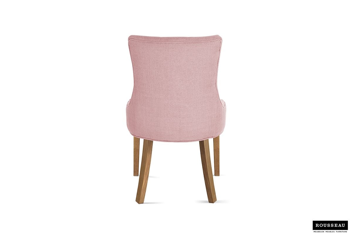Emob Eetkamerstoel Anny - Roze