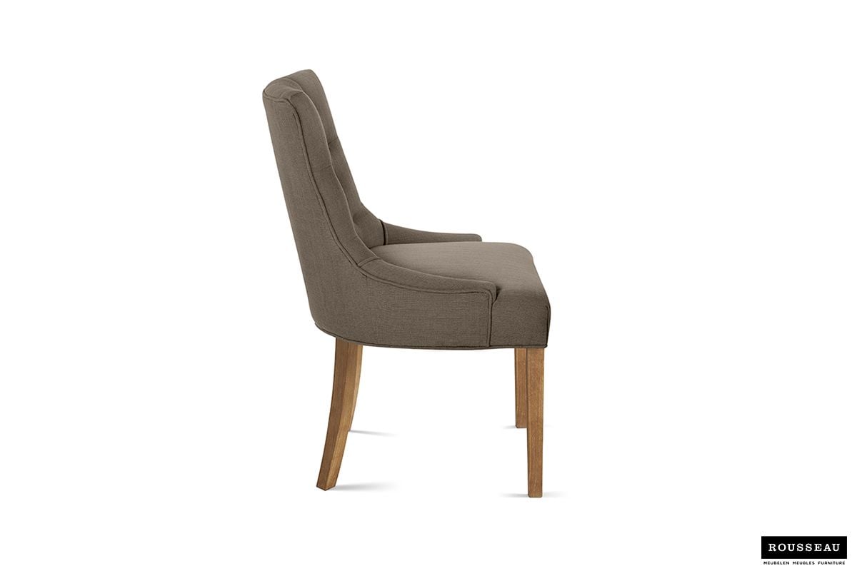 Emob Eetkamerstoel Anny - Taupe