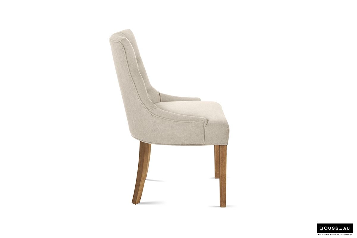 Emob Eetkamerstoel Anny - Zandkleurig