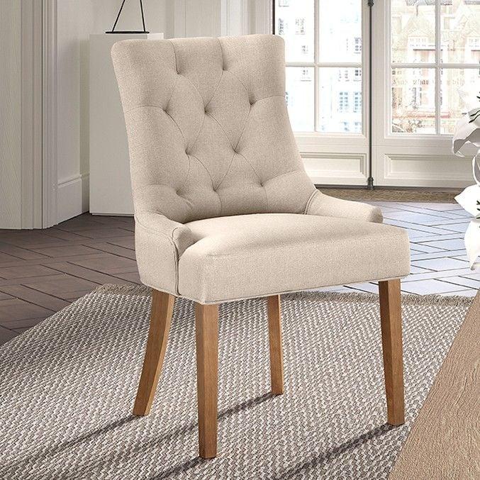 emob Eetkamerstoel Anny - zandkleurig